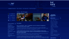 What Vevey.ch website looked like in 2020 (3 years ago)