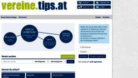 What Vereine.tips.at website looked like in 2020 (3 years ago)