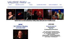What Valerieparv.com website looked like in 2020 (3 years ago)