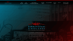What Velobirmingham.com website looked like in 2020 (3 years ago)