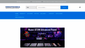 What Videotecnicasrl.com website looked like in 2020 (3 years ago)