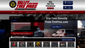 What Valleytireco.com website looked like in 2020 (3 years ago)