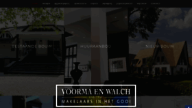 What Voorma-walch.nl website looked like in 2020 (3 years ago)