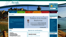 What Ville-cancale.fr website looked like in 2020 (3 years ago)