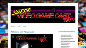 What Videogamecast.de website looked like in 2020 (3 years ago)
