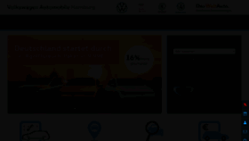 What Volkswagen-automobile-hamburg.de website looked like in 2020 (3 years ago)