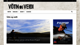 What Votnogveidi.is website looked like in 2020 (3 years ago)