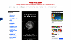 What Verzi-vici.com website looked like in 2020 (3 years ago)
