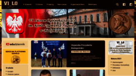 What Vilo.bialystok.pl website looked like in 2020 (3 years ago)
