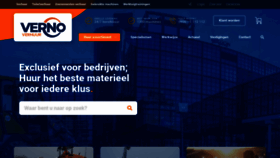 What Verno.nl website looked like in 2020 (3 years ago)