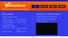 What Videotekaime.net website looked like in 2020 (3 years ago)