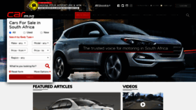 What Vehicletraders.co.za website looked like in 2020 (3 years ago)