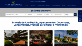 What Verabernardes.com.br website looked like in 2020 (3 years ago)