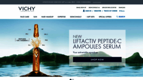 What Vichy.ca website looked like in 2020 (3 years ago)