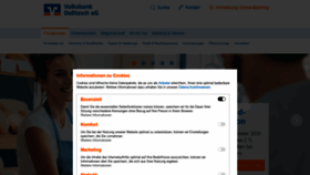 What Vb-delitzsch.de website looked like in 2020 (3 years ago)