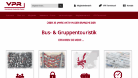 What Vpr.de website looked like in 2020 (3 years ago)