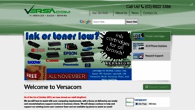 What Versa.com.au website looked like in 2020 (3 years ago)