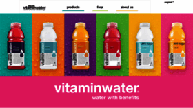 What Vitaminwatercanada.ca website looked like in 2020 (3 years ago)