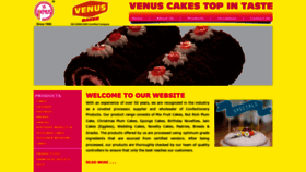 What Venusbaker.com website looked like in 2020 (3 years ago)