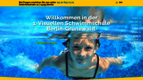 What Visuelleschwimmschule.de website looked like in 2020 (3 years ago)