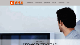 What Vhsupport.se website looked like in 2020 (3 years ago)