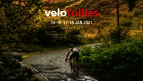 What Velofollies.be website looked like in 2020 (3 years ago)