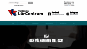 What Vilhelminalarcentrum.se website looked like in 2020 (3 years ago)
