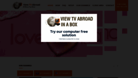 What Viewtvabroad.com website looked like in 2020 (3 years ago)
