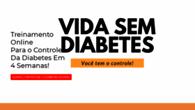 What Vidasemdiabetes.com website looked like in 2020 (3 years ago)