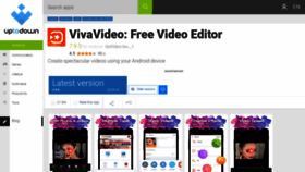What Vivavideo-free-video-editor.en.uptodown.com website looked like in 2020 (3 years ago)