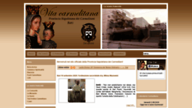 What Vitacarmelitana.org website looked like in 2020 (3 years ago)