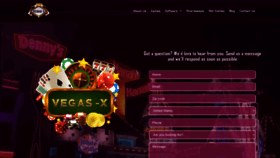 What Vegas-x.net website looked like in 2020 (4 years ago)