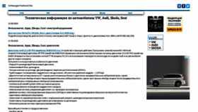 What Volkswagen.msk.ru website looked like in 2020 (5 years ago)