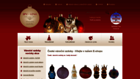 What Vanocni-ozdoby.cz website looked like in 2020 (3 years ago)