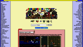 What Vgmuseum.com website looked like in 2020 (3 years ago)