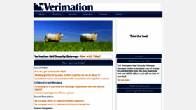 What Verimation.se website looked like in 2020 (3 years ago)