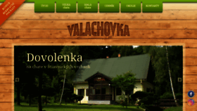 What Valachovka.sk website looked like in 2020 (3 years ago)