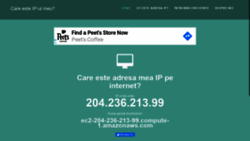 What Verificaip.ro website looked like in 2020 (3 years ago)