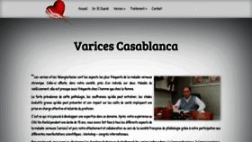 What Varices-casablanca.ma website looked like in 2020 (3 years ago)