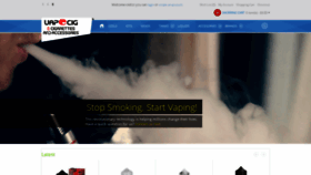 What Vapecigonline.com website looked like in 2020 (3 years ago)