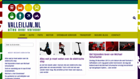 What Valleilijn.nl website looked like in 2020 (3 years ago)