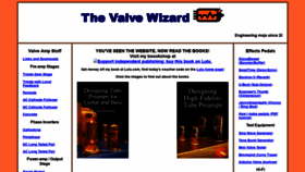 What Valvewizard.co.uk website looked like in 2020 (3 years ago)