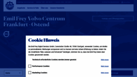 What Volvocentrum.de website looked like in 2020 (3 years ago)