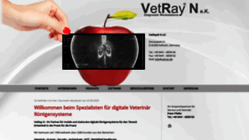 What Vetray.de website looked like in 2020 (3 years ago)