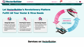 What Vectorbuilder.com website looked like in 2020 (3 years ago)