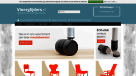 What Vloerglijders.nl website looked like in 2020 (4 years ago)