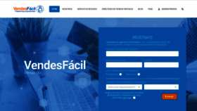 What Vendesfacil.com website looked like in 2020 (3 years ago)