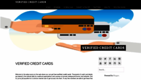 What Verifiedcreditcards.com website looked like in 2020 (3 years ago)
