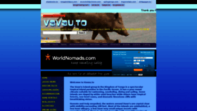 What Vavau.to website looked like in 2020 (3 years ago)