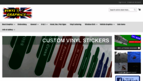 What Vinylcutgraphics.com website looked like in 2020 (3 years ago)